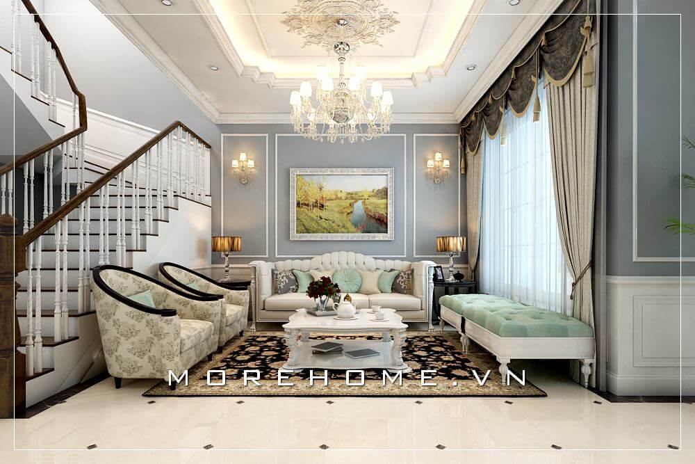 thiết kế phòng khách